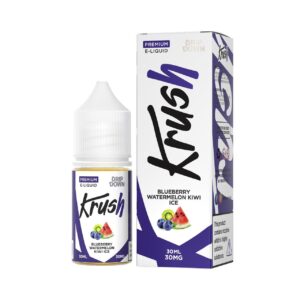 Drip down krush flavor blueberry watermelon kiwi ice