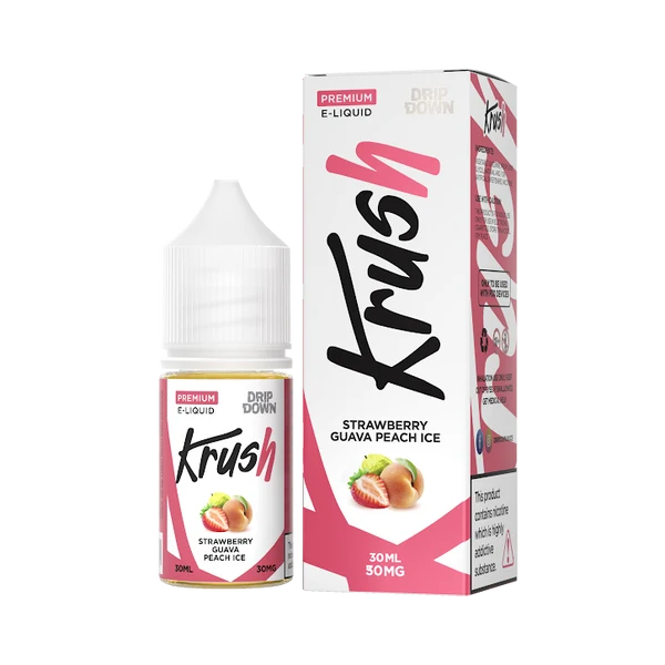 DRIPDOWNKRUSHStrawberryGuavaPeachIce30mg