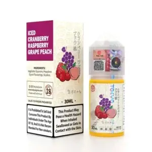 TOKYO CLASSIC CRANBERRY RASPBERRY GRAPE PEACH ICE 30ML